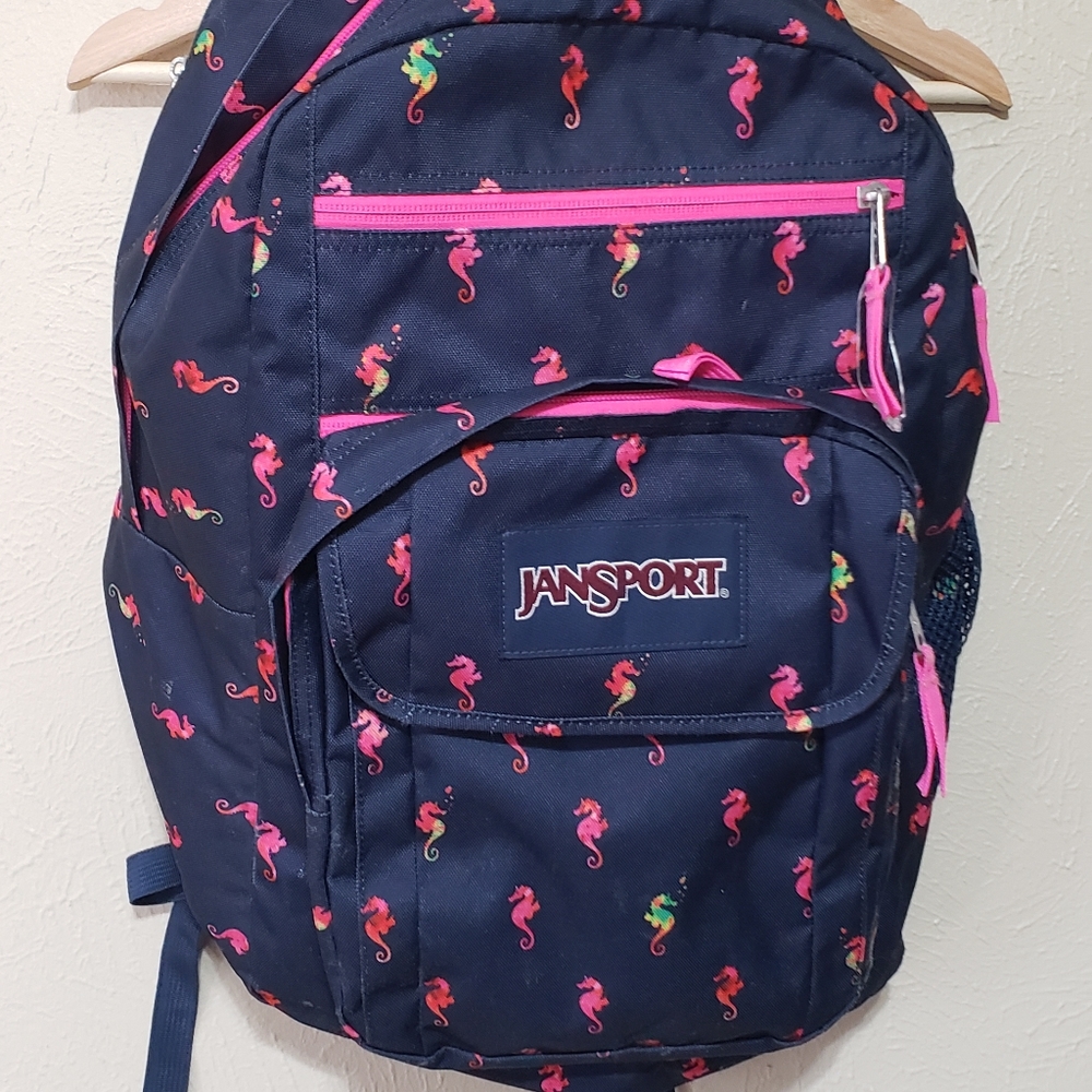 Jansport backpack seahorses large